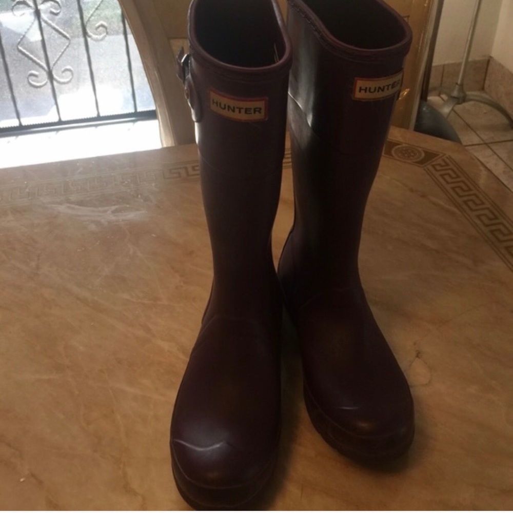 Hunter rain boots